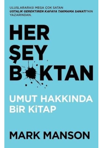 Her Şey Bktan-Umut Hakkında Bir Kitap - Mark Manson - Butik