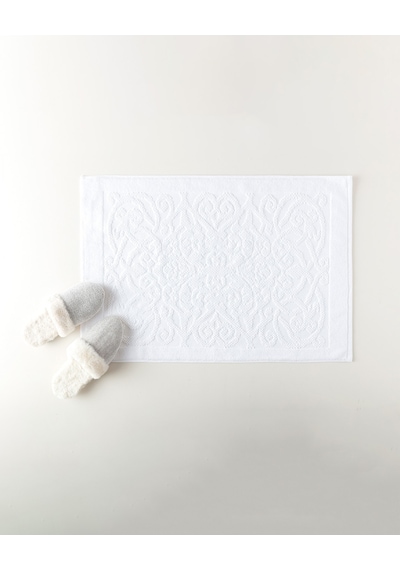 Madame Coco Berthe Ayak Havlusu - Beyaz - 50x70 Cm Hvlu000000007350 X 70 Cm-beyaz Çok Renkli