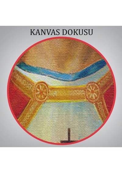 İsa'nın En Kutsal Kalbi Tablosu - The Most Sacred Heart Of Jesus-6478 50 X 70