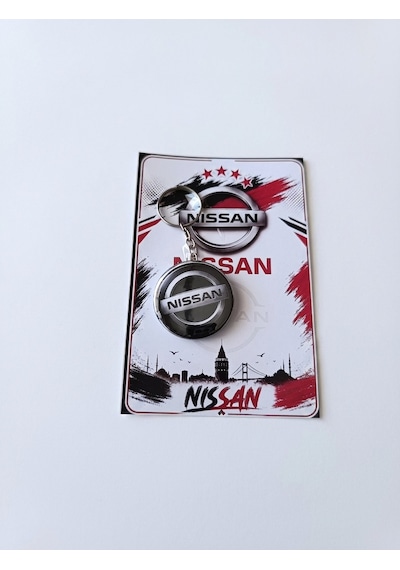 2 Adet Şişe Açacaklı Nissan Anahtarlık Kartpostallı Hediyelik