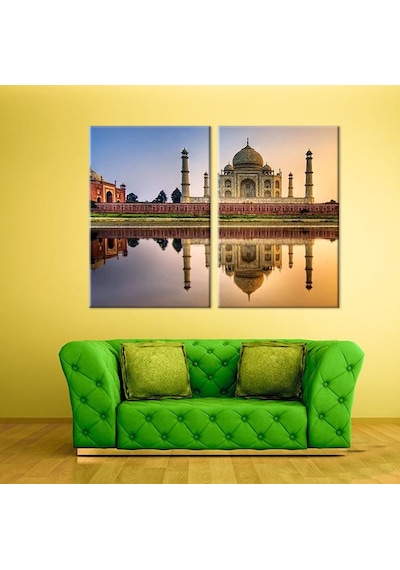 Tac Mahal Kanvas Tablo 100x90cm
