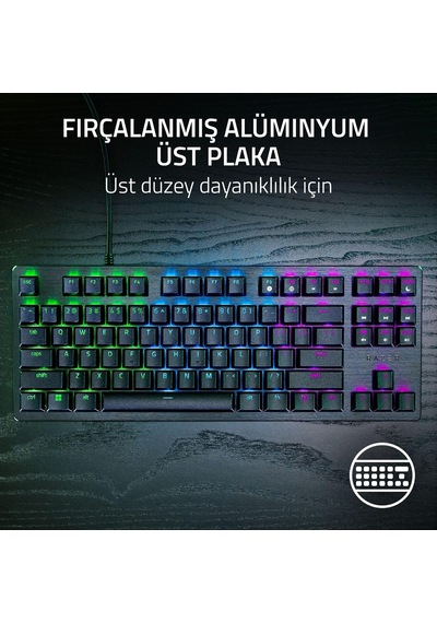 Razer Huntsman V3 X Tenkeyless Mor Anahtar - Espor Için Optik K