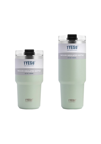 Tyeso Tripletask Termos Vakumlu Yıkanabilir Silikon Pipetli 600ml Renkli