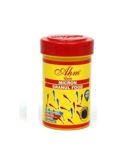 Ahm Micron Granul Food 100 Ml Balık Yemi