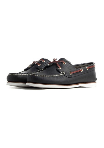 Timberland Erkek Günlük Ayakkabı Mens 2 Eye Boat Shoe Tb0740364841 Lacivert