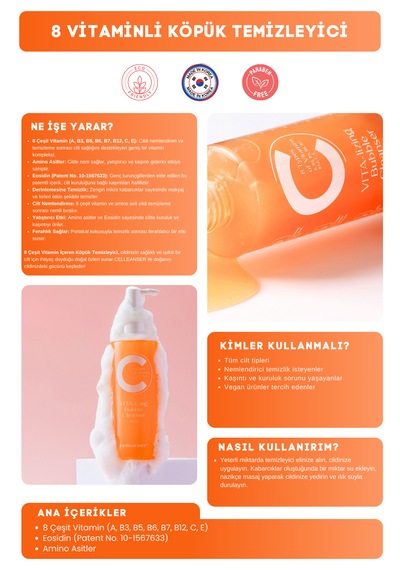 Celleanser Vita Lizing Bubble Cleanser 200 ML