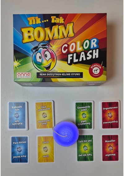 Tik...tak Bomm Colorflash Renk Değiştiren Kelime Oyunu