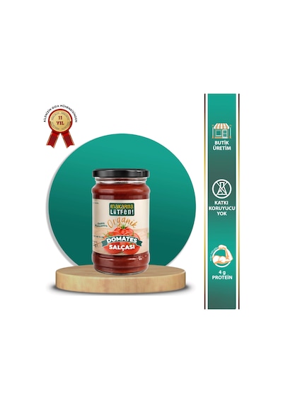 Organik Domates Salçası 310 G