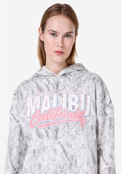 Colin's Colins Regular Fit Kadın Gri Sweatshirt Cl1065957 Q1.v1 Lgr Açık Gri