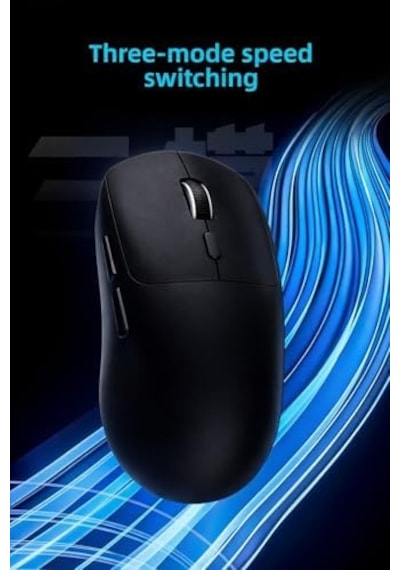 3 Modlu Kablosuz Mouse Type-c Şarjlı Bluetooth + 2.4ghz Dual Mode 6400 Dpı Ultra Uzun Mesafe Bağlantı Hafif Tasarım 5 Milyon Tıklama Dayanımı S203 Gaming Chip Ergonomik Mouse Pro Y