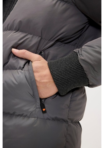 Bad Bear Valery Asfalt Erkek Puffer Mont-asphalt Asphalt