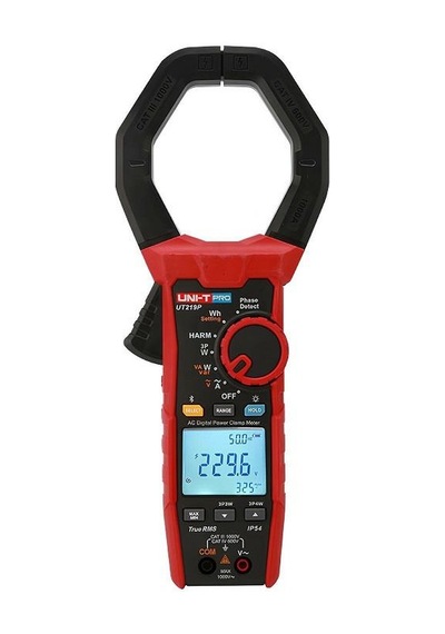Uni-t Ut 219p Ac 1000a 1000v Geniş Ağızlı Dijital Pensampermetre Uni-t Ut219p