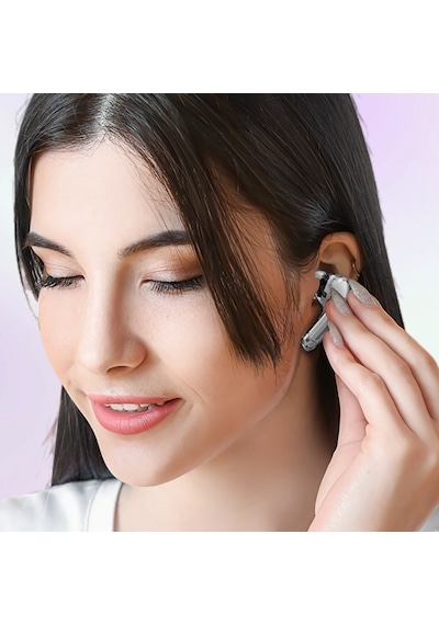 Air39 Bluetooth 5.3 Dijital Ekranlı Kulaklık Kulak İçi Gürültü Azaltma Stereo Kablosuz Kulaklık