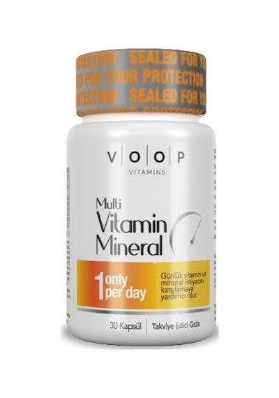 Voop Multivitamin Multimineral 30 Kapsül