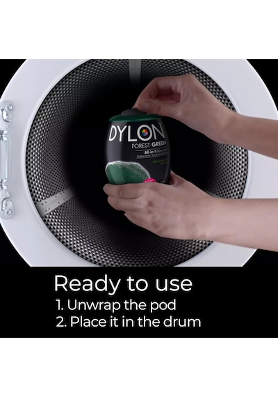 Dylon Pod Orman Yeşili Kot Kumaş Giysi Boyası - Forest Green Genel
