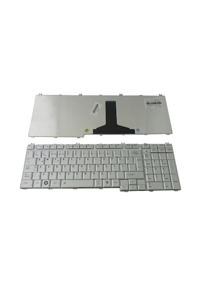 Toshiba Uyumlu P300 A500, A505, A505D Notebook Klavye / Silver TR