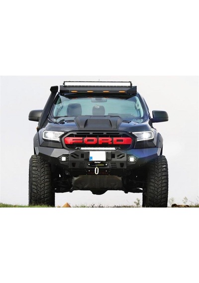 Ford Ranger Uyumlu Yedek Parça Off Road 2012-2021 Çelik Ön Tampon