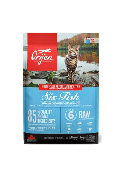 Six Fish 6 Balıklı Tahılsız Kedi Maması Tüm Irk Ve Yaşam Evreleri 1,8 Kg