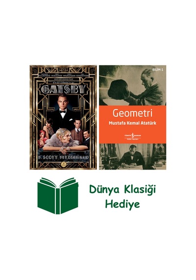 Muhteşem Gatsby Ciltli + Geometri + Dünya Klasiği Hediye