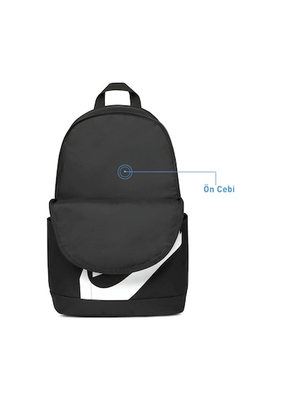 Nike Elemental Okul Sırt Çantası 21 Litre Siyah