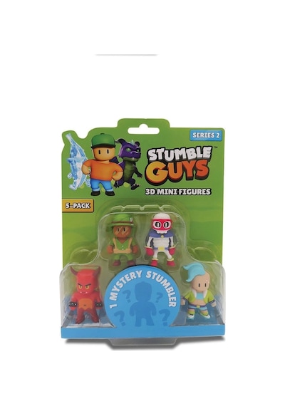 Tuy14000 Stumble Guys 5li Mini Figür S2-sg-30006 5 Standart