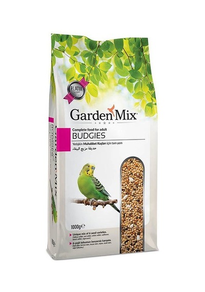 Garden Mix Platin Naturel Muhabbet Kuşu Yemi 1 Kg