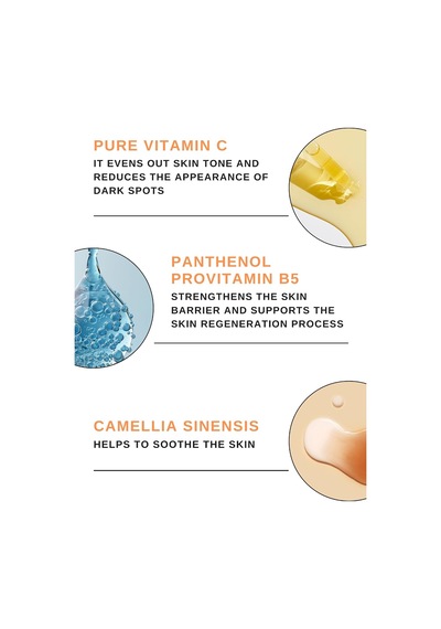Vitamin C Serum Brightening & Lightening, 30 Ml