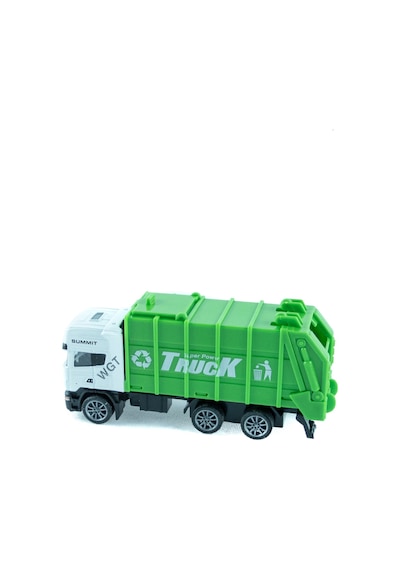 Çöp Kamyonu Oyuncak Metal Mini Çek Bırak 12 Cm