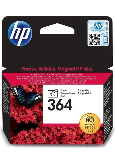 HP 364 Mürekkep Kartuşu Fotoğraf Siyahı CB317EE