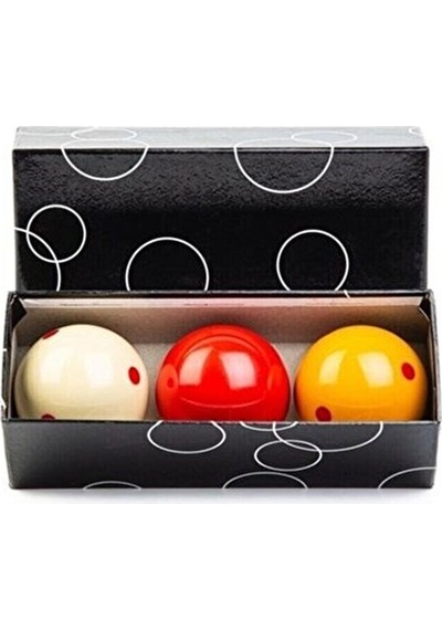 Ekonomik Benekli Bilardo 3top 61.5mm