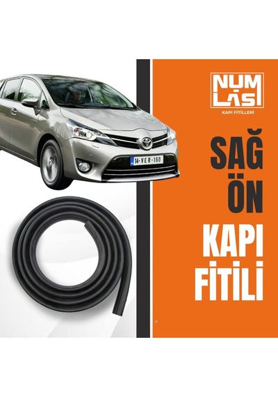 Toyota Verso 2013-2023 Sağ Ön Kapı Fitili-a Kalite-numlas-nm5560
