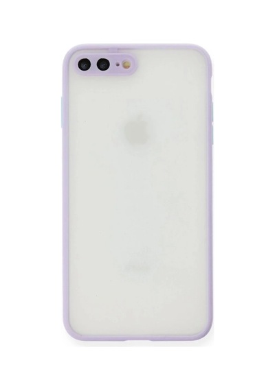 Apple İphone 7 Plus Kılıf Montreal Silikon Kapak - Mor