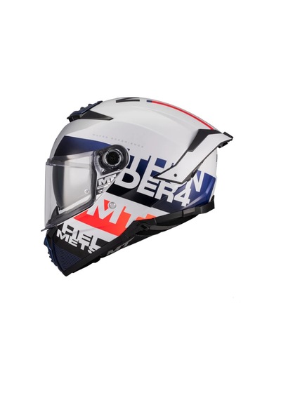 Kask Mt Ff18sv Thunder 4 Sv Waves A17 Parlak Full Face Kapalı Kask Diğer