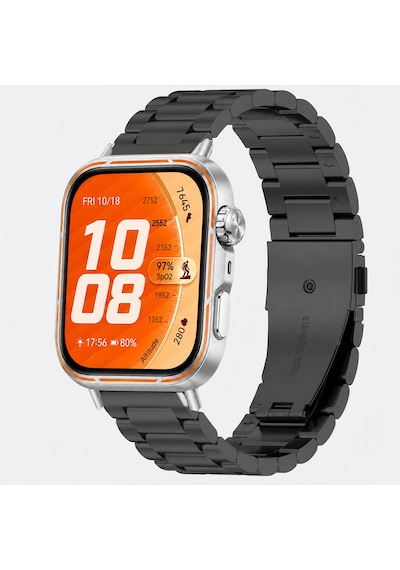 Huawei Watch Fit 5 Pro Uyumlu Ayarlanabilir Paslanmaz Çelik Kordon