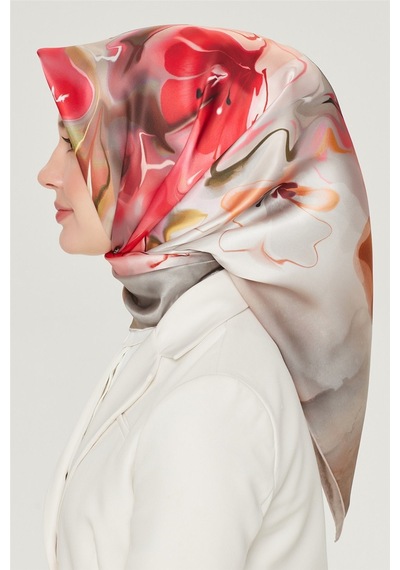 Armine Özel Nostalji Serisi Twill İpek Eşarp Modelleri 8527D-05