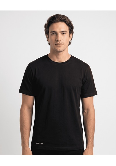 Gost Liria Erkek Basic Siyah Tişört - %100 Pamuk