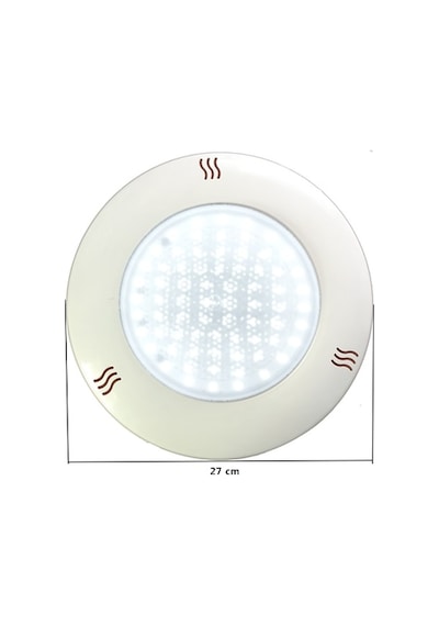 Mega Pool Joker Model Sıva Altı Beyaz Işık Led  (Osram) Havuz Lam