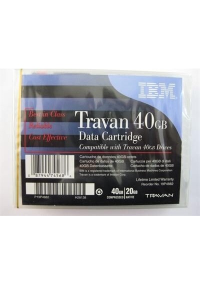 Ibm 19p4882 Travan Tr-7 Ns40, 20gb/40gb, 228m Data Kartuş T1753