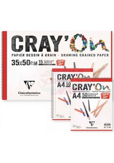 Clairefontaine Crayon 35*50 200gr Resim Kağıdı