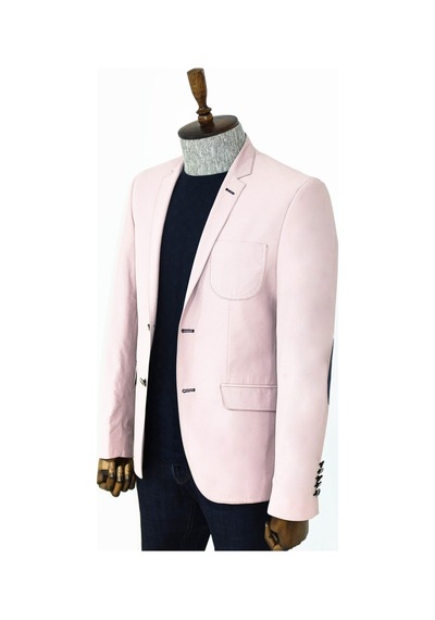 Wessi Dirsek Modelli Krem Slim Fit Ceket - Wessi Krem