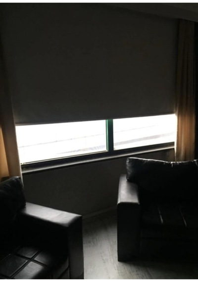 Kırık Beyaz Renginde Blackout Işık Güneş Geçirmeyen Stor Perde Kırık Beyaz - 97229332 Kırık Beyaz