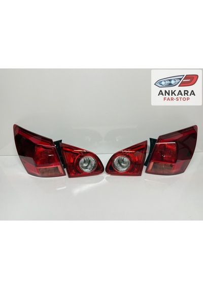 Nissan Qashqai 2007 - 2010 Stop Lambası Sağ - Sol İç Ve Dış Takım Toplam 4 Adet Stop