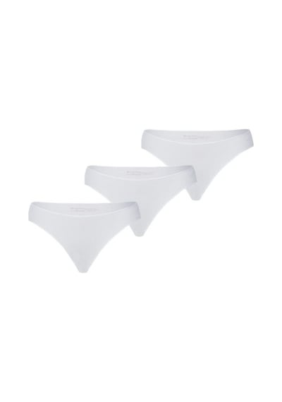 Blackspade Kadın Slip Külot 3lü Paket Essential 1574 - Beyaz