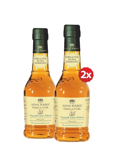 Kemal Kükrer Organik Elma Sirkesi Cam 2 x 500 ML