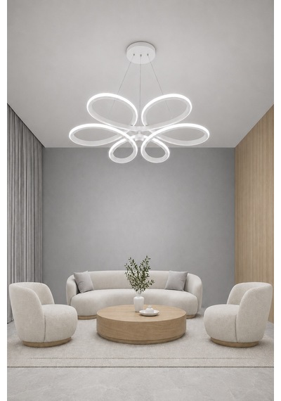 Niva Led Sarkıt Avize Beyaz Işık