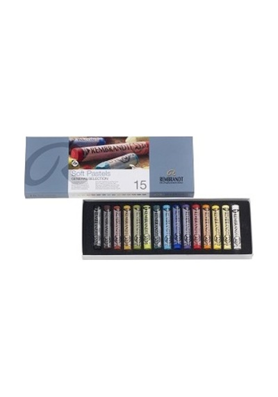 Talens Rembrandt Soft Pastel Boya 15 Renk Tam Boy N11.4200