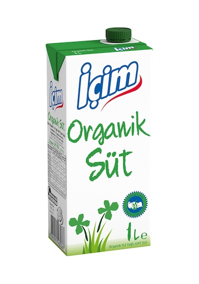 İçim Organik Süt 1 Lt X 6 Adet