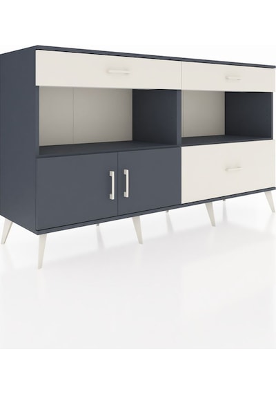 Hyperion Konsol 2 Raflı 3 Çekmeceli 2 Kapaklı 176x44x99 Antrasit- Antrasit-antrasit/aytaşı Hyperion Konsol 2 Raflı 3 Çekmeceli 2 Kapaklı 176x44x99 Antrasit- Antrasit-antrasit/aytaşı