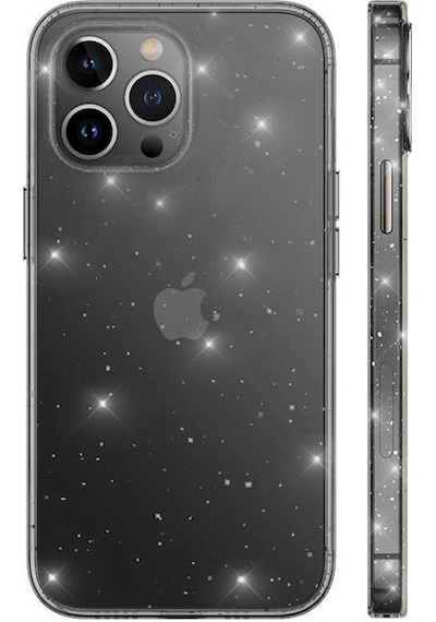 Apple Uyumlu iPhone 12 Pro Max Kılıf Zore Vixy Simli Kılıf