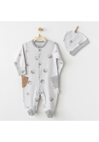 Melonika Hello Autumn Tulum Takım Grey Çok Renkli